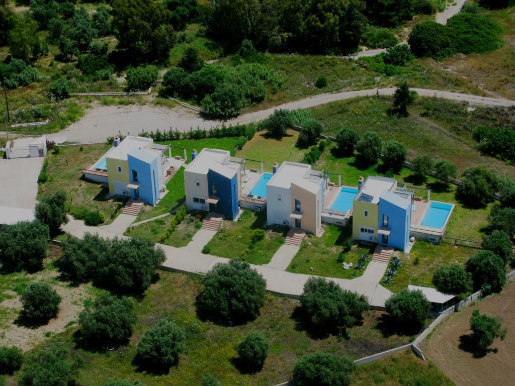 Afroditi-Villa-3, Private Pool, Sea And Golf Afantou Bagian luar foto