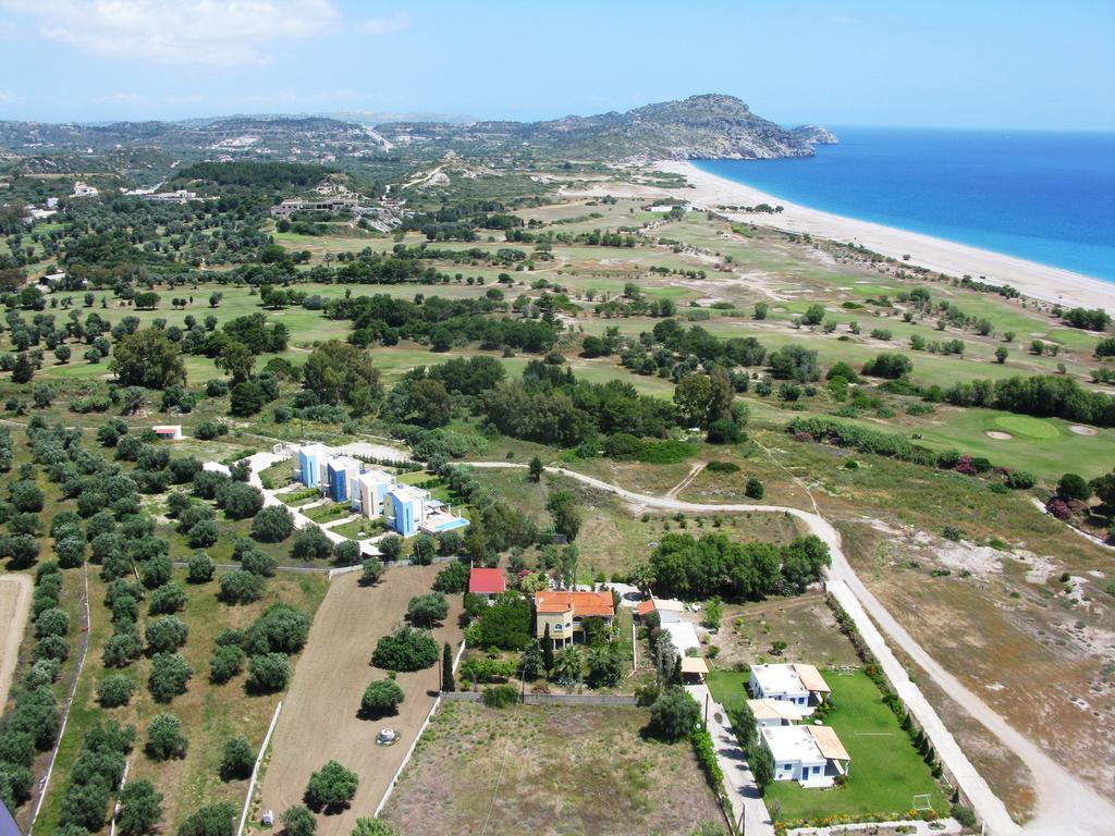Afroditi-Villa-3, Private Pool, Sea And Golf Afantou Bagian luar foto
