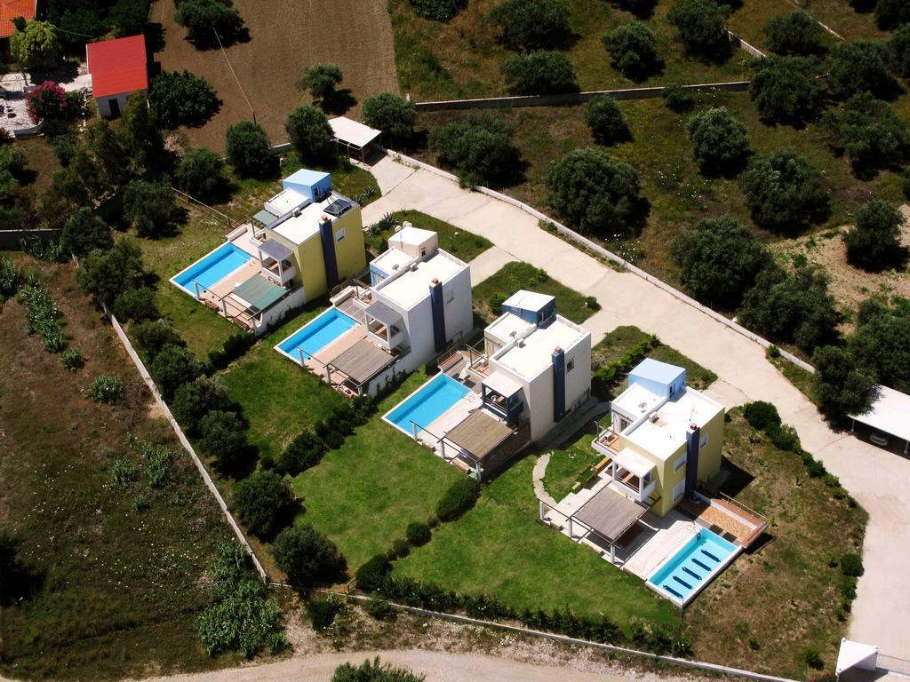 Afroditi-Villa-3, Private Pool, Sea And Golf Afantou Bagian luar foto