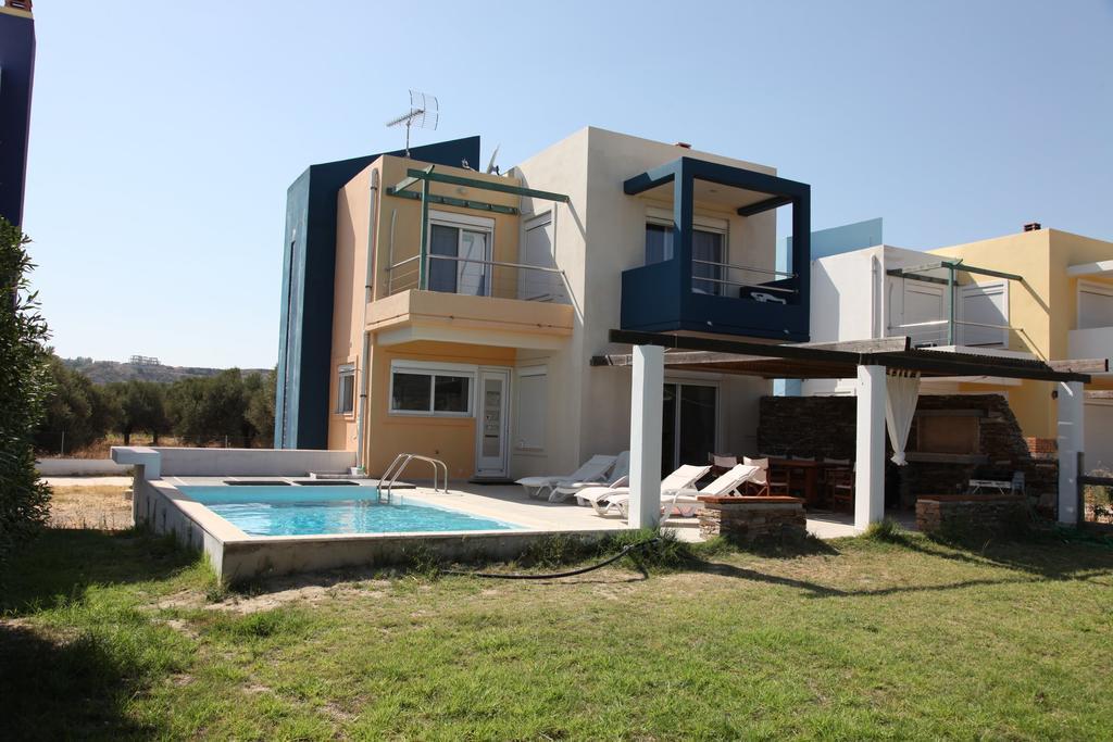 Afroditi-Villa-3, Private Pool, Sea And Golf Afantou Bagian luar foto