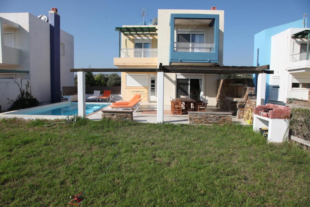 Afroditi-Villa-3, Private Pool, Sea And Golf Afantou Bagian luar foto